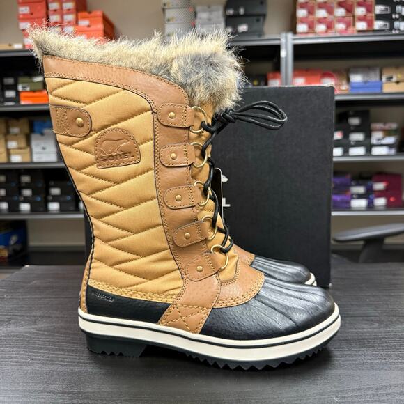 SOREL WOMEN’S 7 TOFINO II WP Curry/Fawn Waterproof Impermeable MSRP$190 - Picture 2 of 8